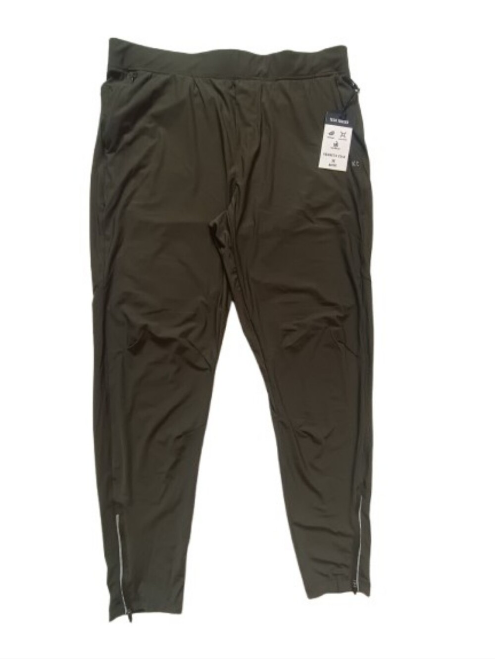 Kenneth Cole Olive Green Active Tech Joggers Size: XL